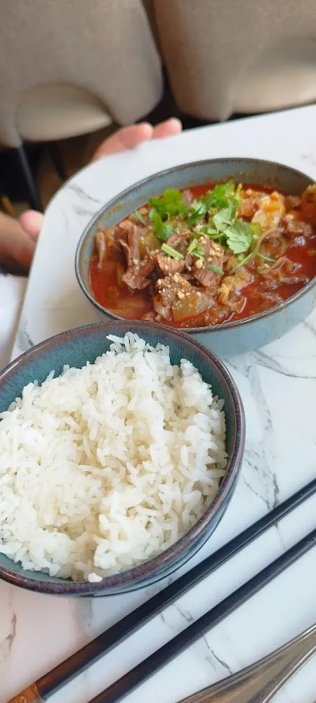 Émincé de Boeuf Au Riz Parfumé