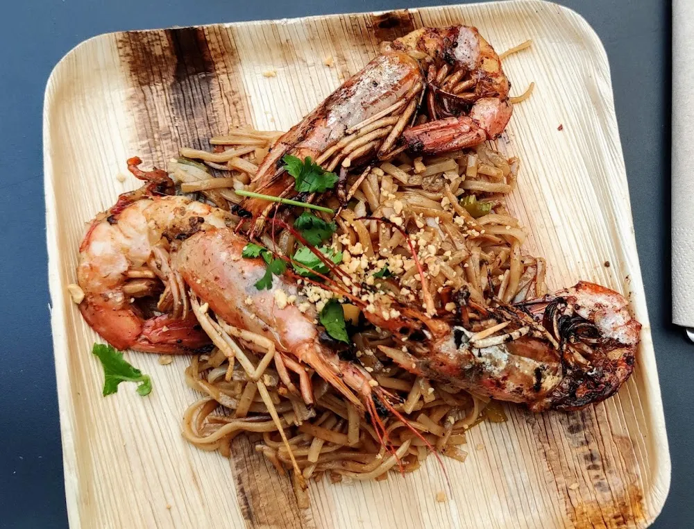 Pad Thaï Gambas Grillées